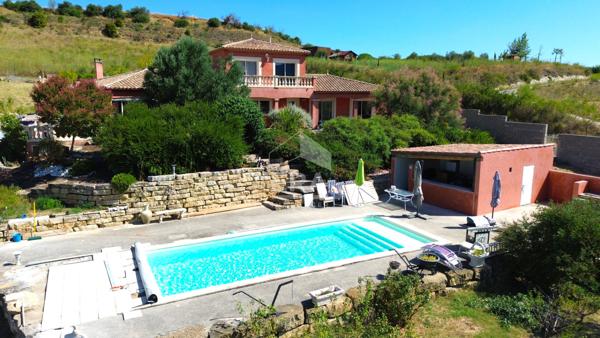 Villa Limoux 6 pièces 176 m2 - Vue sur les Pyrénées - Piscine