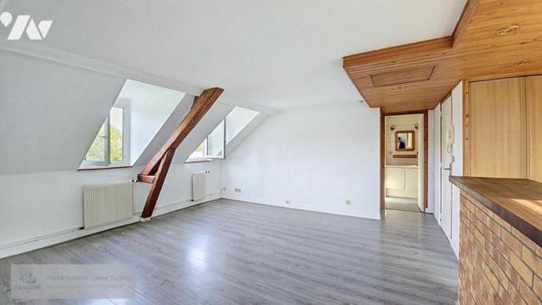 Appartement a vendre Dieppe T2 lumineux avec vue dégagée sur le centre historique de Dieppe !
