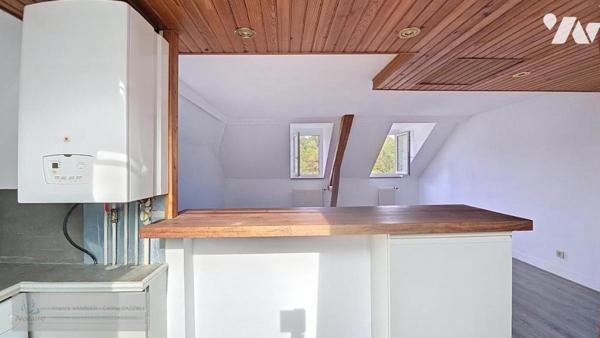 Appartement a vendre Dieppe T2 lumineux avec vue dégagée sur le centre historique de Dieppe !