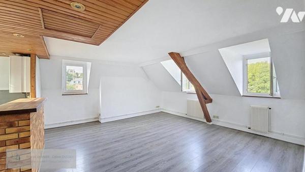Appartement a vendre Dieppe T2 lumineux avec vue dégagée sur le centre historique de Dieppe !