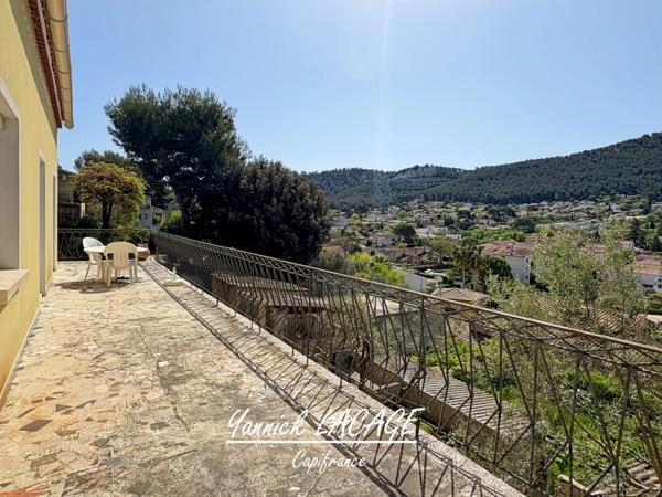 Maison T4 avec vue plein sud, volumes et potentiel d’extension (sous-sol et dépendances) – La Penne-sur-Huveaune