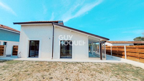 Maison meublée individuelle neuve avec jardin