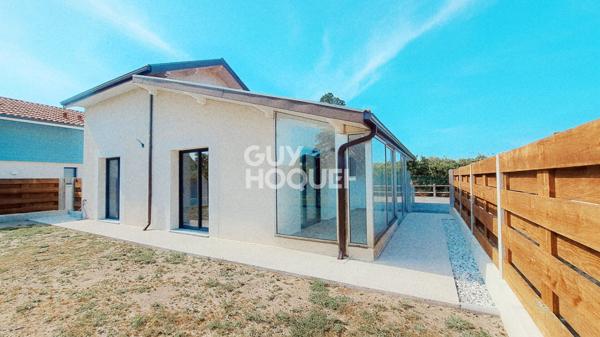 Maison meublée individuelle neuve avec jardin