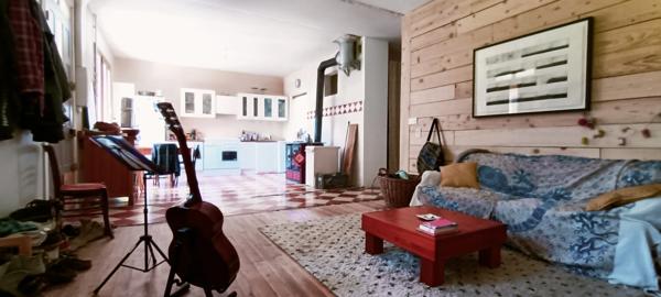 Maison individuelle de plain-pied – Cadre campagne – Fort potentiel d'évolution