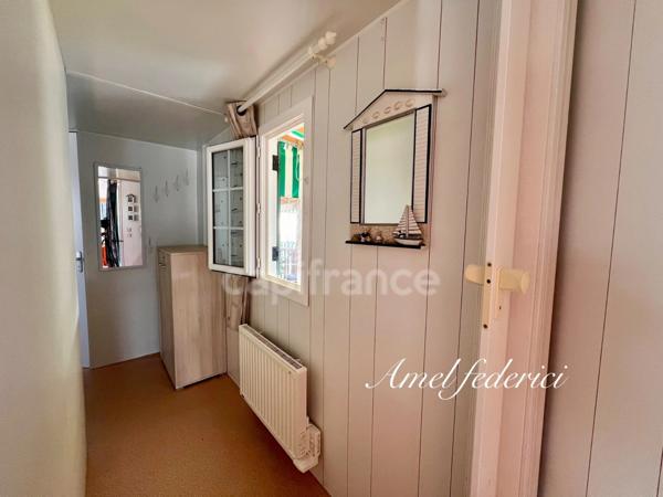 Mobile-Home - 48 m2 + 20 m2 de terrasse - sur parcelle 255 m2 - piscine privée - 5 min plage- SAINT GILLES CROIX DE VIE (85)