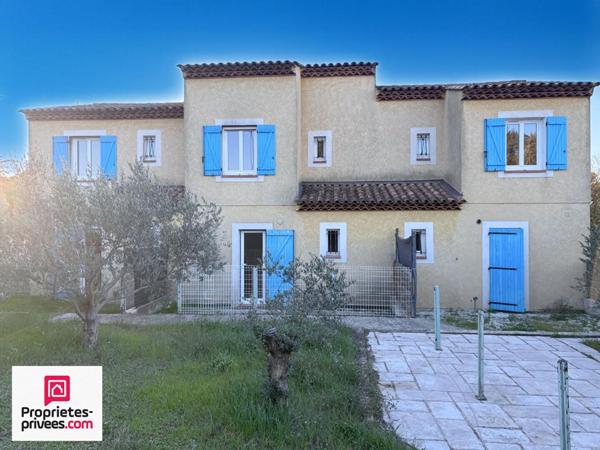 Saint Maximin villa T3 avec grand garage sur 183 m²