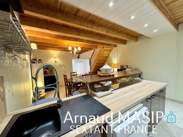 JOLIE MAISON RENOVEE, 3 CH, 2 SDE, 131 M² HAB, JARDIN/TERRASSE PROCHE QUILLAN