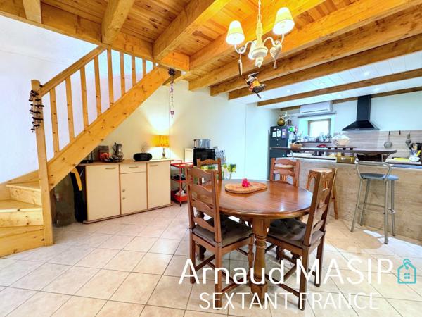 JOLIE MAISON RENOVEE, 3 CH, 2 SDE, 131 M² HAB, JARDIN/TERRASSE PROCHE QUILLAN