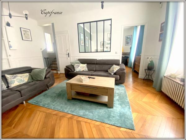 Dpt (93), à vendre maison P5 de 123 m² + dependance- Terrain de 344,00 m²