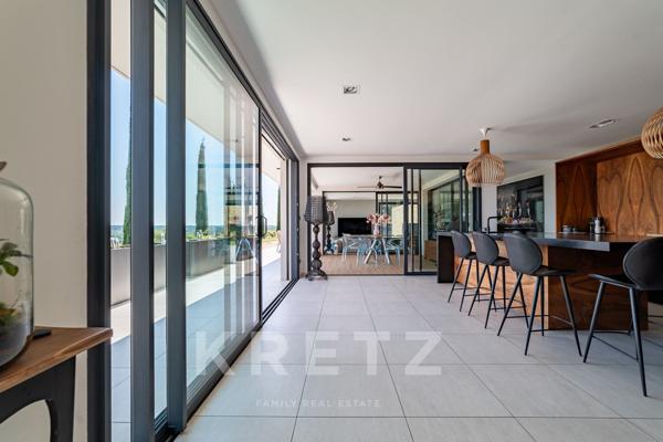 Villa contemporaine avec vue panoramique