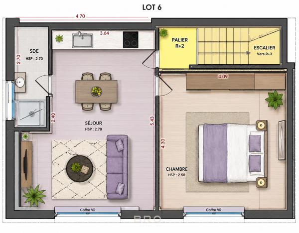 APPARTEMENT « COCO » UN T2 À RÉINVENTER À 1,5 KM DU PORT DE VANNES
