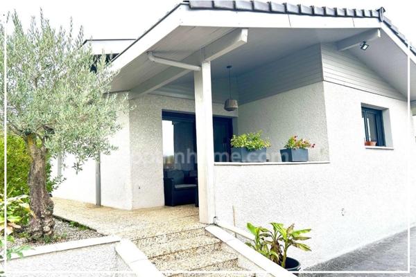 Maison de plain-pied + appartement à vendre DOUVAINE (74)