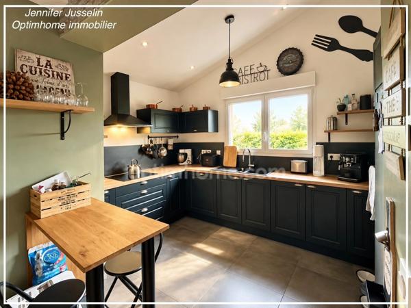 Maison de plain-pied + appartement à vendre DOUVAINE (74)