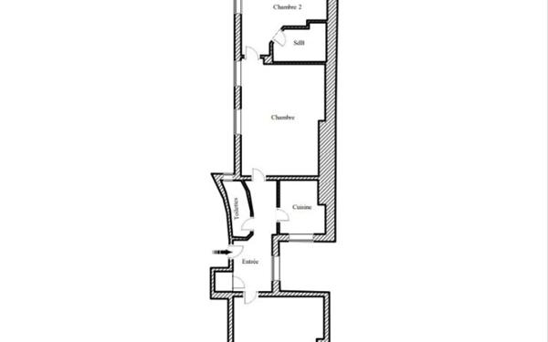 Appartement à vendre    3 pièces • 50,62 m2 Paris 6