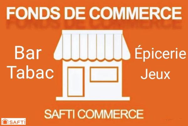 Fond de commerce Bar, Epicerie, Tabac, Jeux, Journeaux