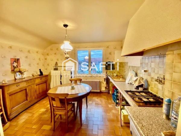 Grande Maison T8 proche Centre Ville de Delle sur 43 ares de terrain