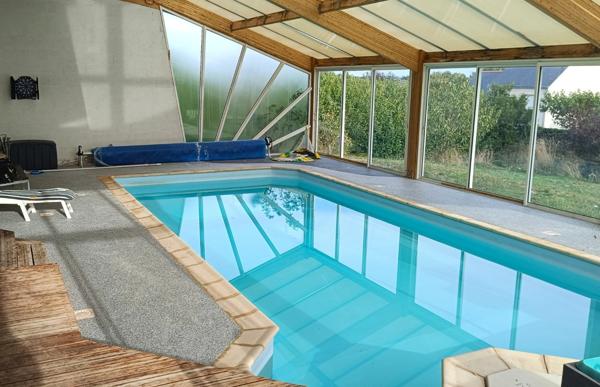 GRANDE MAISON FAMILIALE A 5 MIN D'ANCENIS (44150) - PISCINE 10x4 - TERRAIN 2500 M² - AUCUN VIS-A-VIS - EXPO SUD