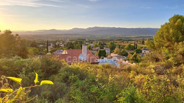 "Rare Gignac, emplacement unique vue panoramique exceptionnelle, Villa 6 pièces 148m2, terrain 2625m2"