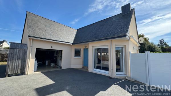 SAINT-PIERRE-QUIBERON - Vente maison de plain-pied avec 3 chambres et garage