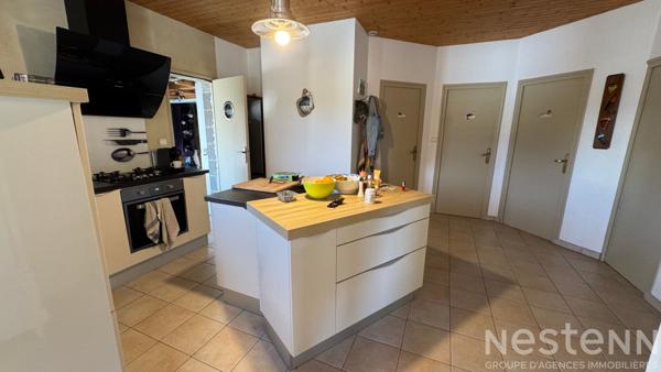 SAINT-PIERRE-QUIBERON - Vente maison de plain-pied avec 3 chambres et garage