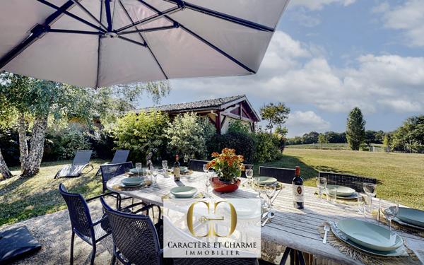 Bergerac (24100) Domaine touristique en Dordogne: 11 gîtes - 5 piscines - tennis - 3,5 hectares