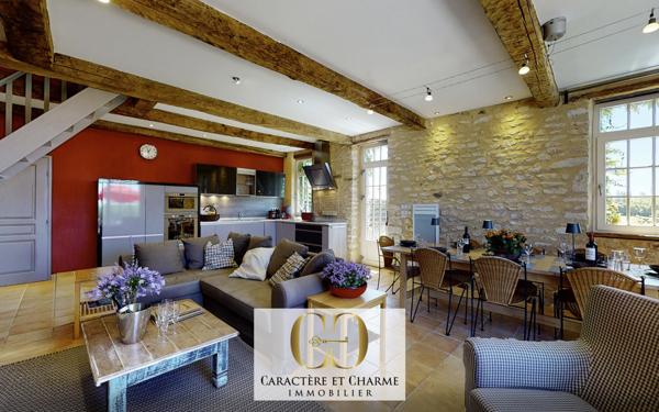 Bergerac (24100) Domaine touristique en Dordogne: 11 gîtes - 5 piscines - tennis - 3,5 hectares
