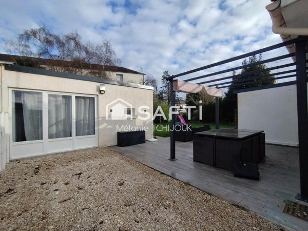 Maison de plain pied + dépendance de 45m² aménagée