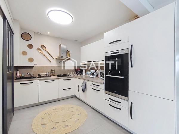 Maison de plain pied + dépendance de 45m² aménagée