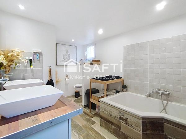 Maison de plain pied + dépendance de 45m² aménagée