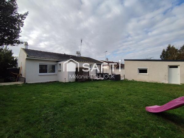 Maison de plain pied + dépendance de 45m² aménagée