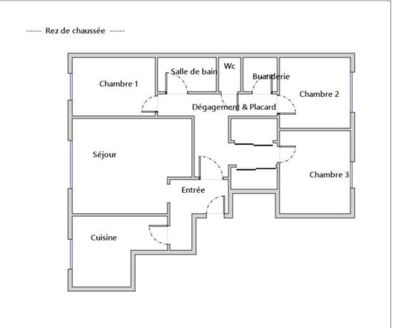 Appartement à vendre 4 pièces 85,99 m² Taverny