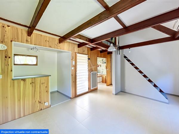 Maison style Chalet 40m2 sur 2196m2 de terrain à Boismorand (45290)