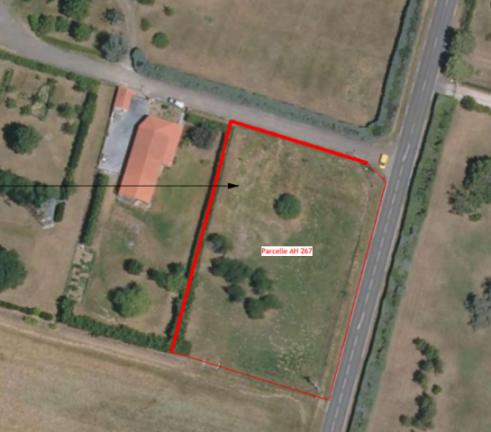Eaune, terrain plat de 3019m² proche commodités - REF. VT062