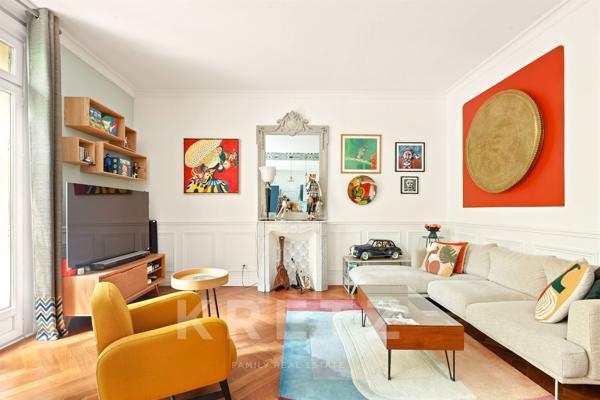 Paris 16e – Auteuil–Michel-Ange – 97 m² – 3 pièces avec terrasse et véranda