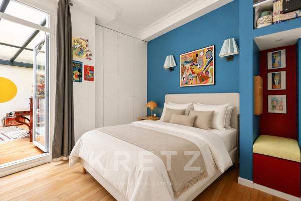 Paris 16e – Auteuil–Michel-Ange – 97 m² – 3 pièces avec terrasse et véranda