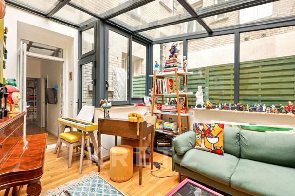 Paris 16e – Auteuil–Michel-Ange – 97 m² – 3 pièces avec terrasse et véranda