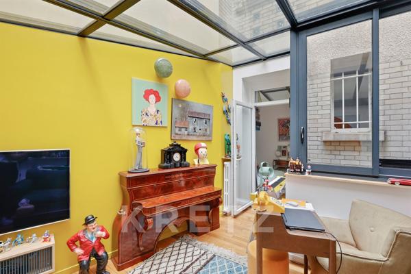 Paris 16e – Auteuil–Michel-Ange – 97 m² – 3 pièces avec terrasse et véranda
