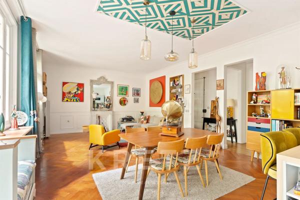 Paris 16e – Auteuil–Michel-Ange – 97 m² – 3 pièces avec terrasse et véranda