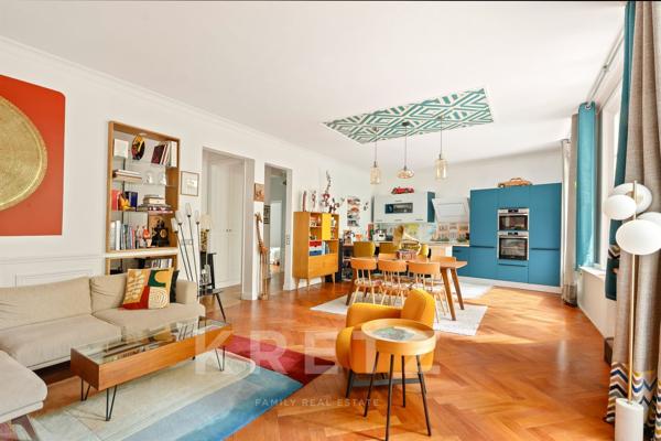 Paris 16e – Auteuil–Michel-Ange – 97 m² – 3 pièces avec terrasse et véranda