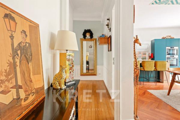 Paris 16e – Auteuil–Michel-Ange – 97 m² – 3 pièces avec terrasse et véranda