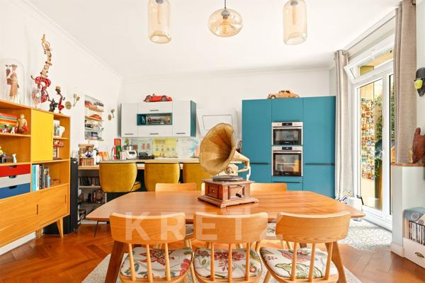 Paris 16e – Auteuil–Michel-Ange – 97 m² – 3 pièces avec terrasse et véranda