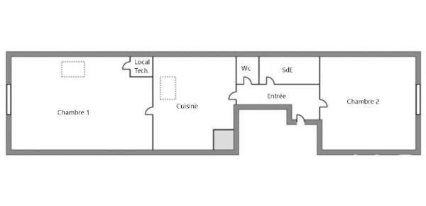 Appartement à vendre 3 pièces 55 m² Angers