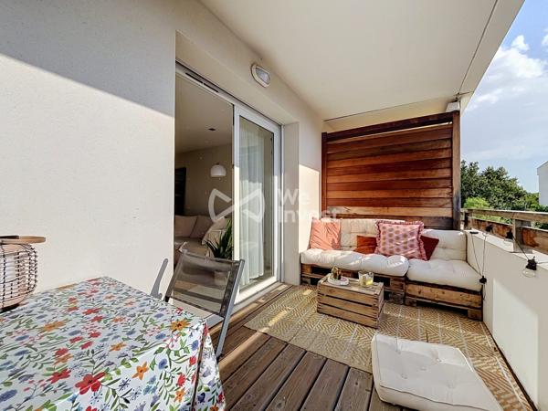 T2 43 m² avec balcon et parking – Quais Métayer