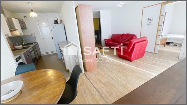 Appartement T5 Meublé - 4 Chambres - 2 SDE - Loggia - Cave + Parking - Proximité commodités - Bus