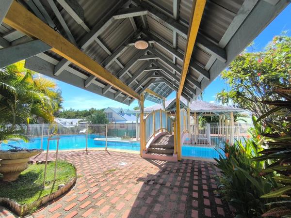 Studio avec piscine à 5 minutes à pieds d'une des plus belle plage de l'ile !