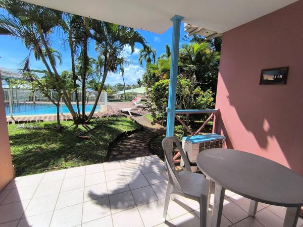 Studio avec piscine à 5 minutes à pieds d'une des plus belle plage de l'ile !