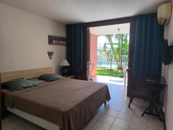 Studio avec piscine à 5 minutes à pieds d'une des plus belle plage de l'ile !