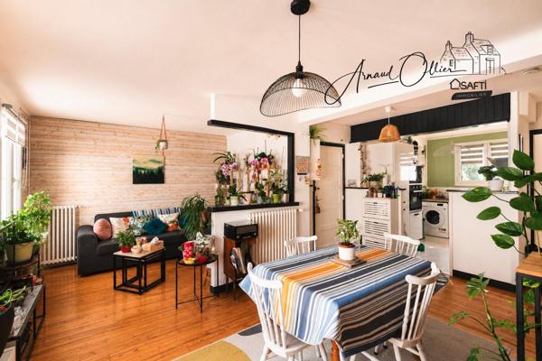 Le charme du Petit Paris à Brest : un T3 lumineux et chaleureux où il fait bon vivre.