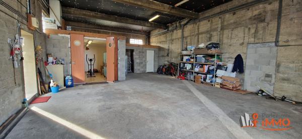 100m² habitables + 110m² de garage transformables