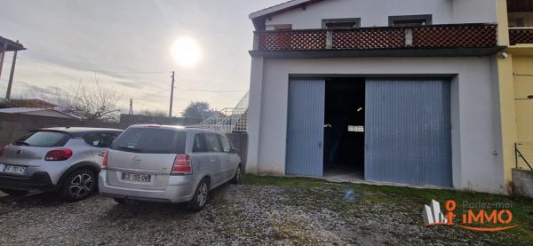 100m² habitables + 110m² de garage transformables